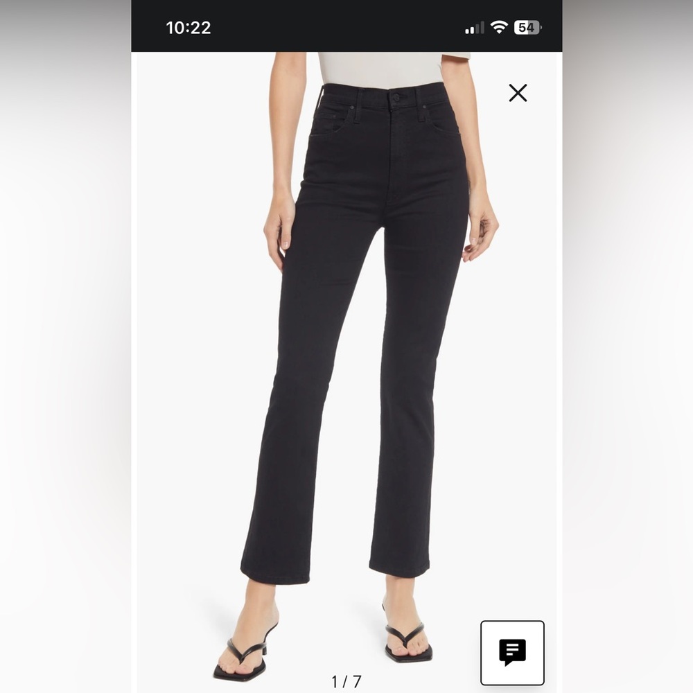 MOTHER high waist Rider Ankle